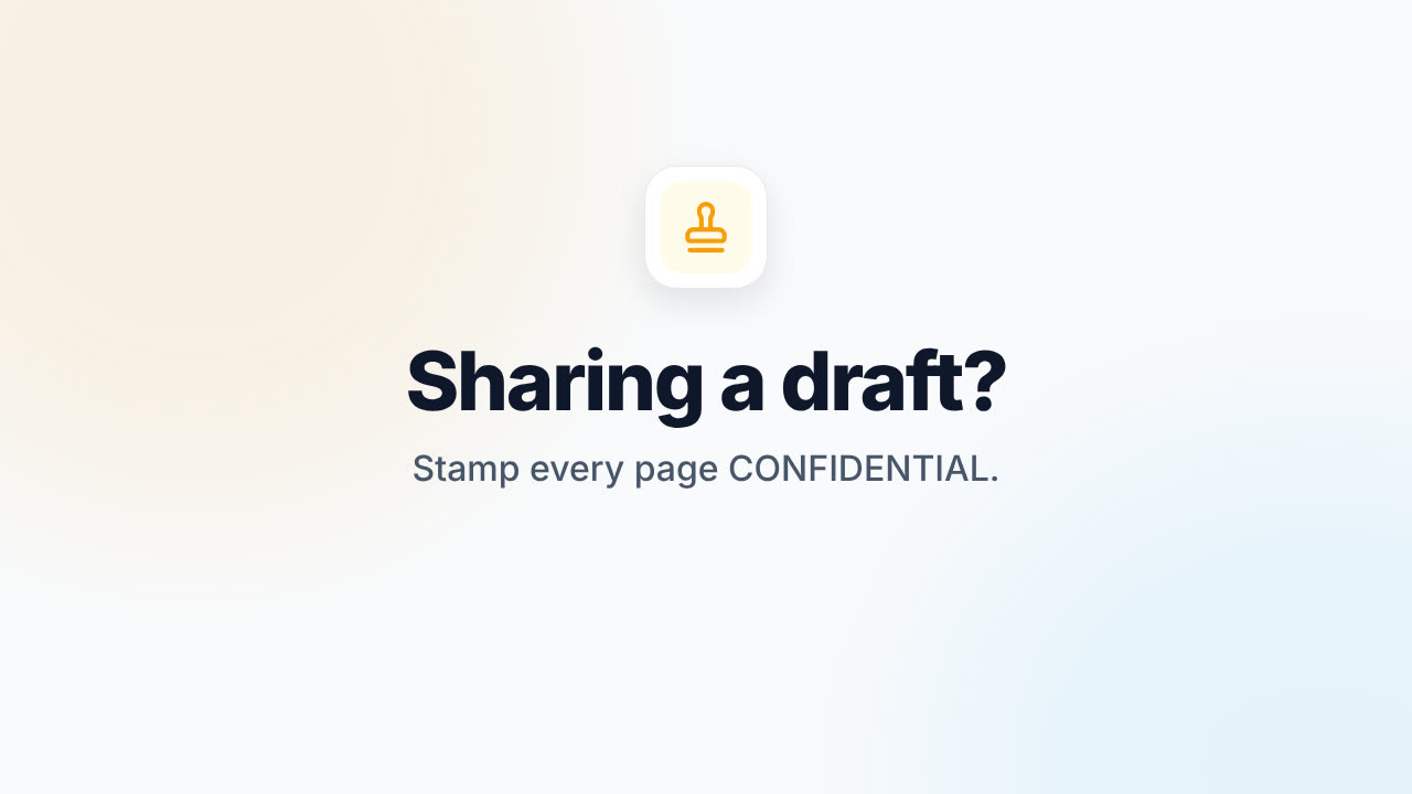 Add Watermark: How to Add a Watermark to a PDF: Text or Logo, Free