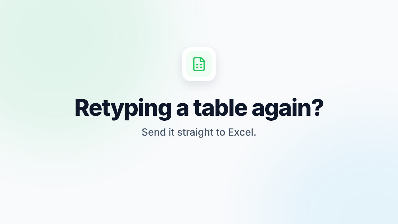 PDF to Excel: How to Convert a PDF Table to Excel (Bank Statements, Invoices, Reports)